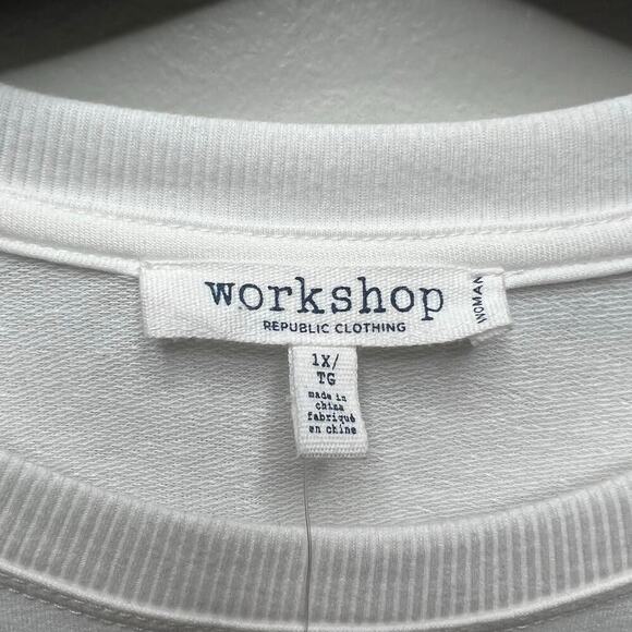 Workshop Republic Clothing Woman’s XL Sequin Flamingo Holiday Long Sleeve Top - Picture 6 of 10